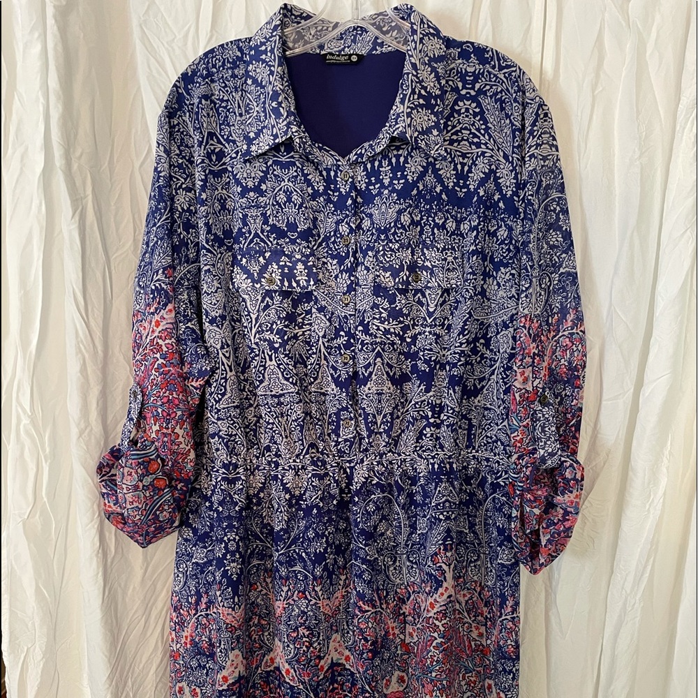 Indulge Paisley Design‎ Midi Dress